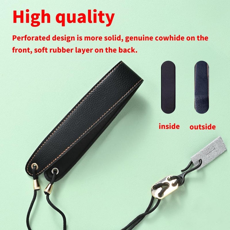 Dowite Adjustable Clarinet Neck Strap – Ergonomic Design Relieves Hand Tension, Soft Padded Support for Bb & A Clarinets - Image 2